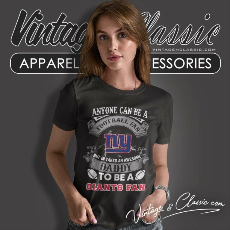Awesome Daddy New York Giants Fan Women TShirt Awesome Daddy New York Giants Fan Women TShirt