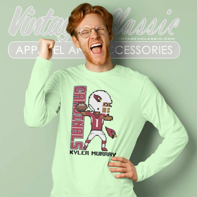 Awesome Kyler Murray Arizona Cardinals Long Sleeve Tee Awesome Kyler Murray Arizona Cardinals Long Sleeve Tee