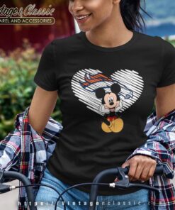 Awesome Mickey Mouse Denver Broncos Woman T Shirt