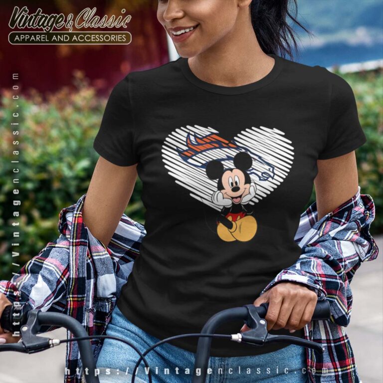 Awesome Mickey Mouse Denver Broncos Woman T Shirt Awesome Mickey Mouse Denver Broncos Woman T Shirt