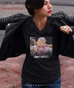 Awesome Rest In Peace Jimmy Buffett V Neck TShirt