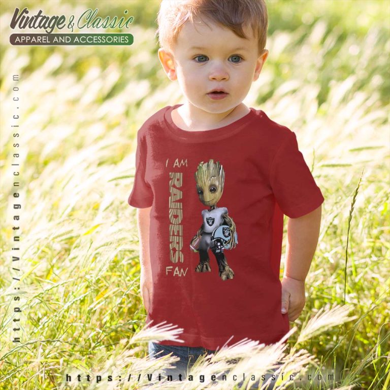 Baby Groot I Am Las Vegas Raiders Kids T Shirt Baby Groot I Am Las Vegas Raiders Kids T Shirt