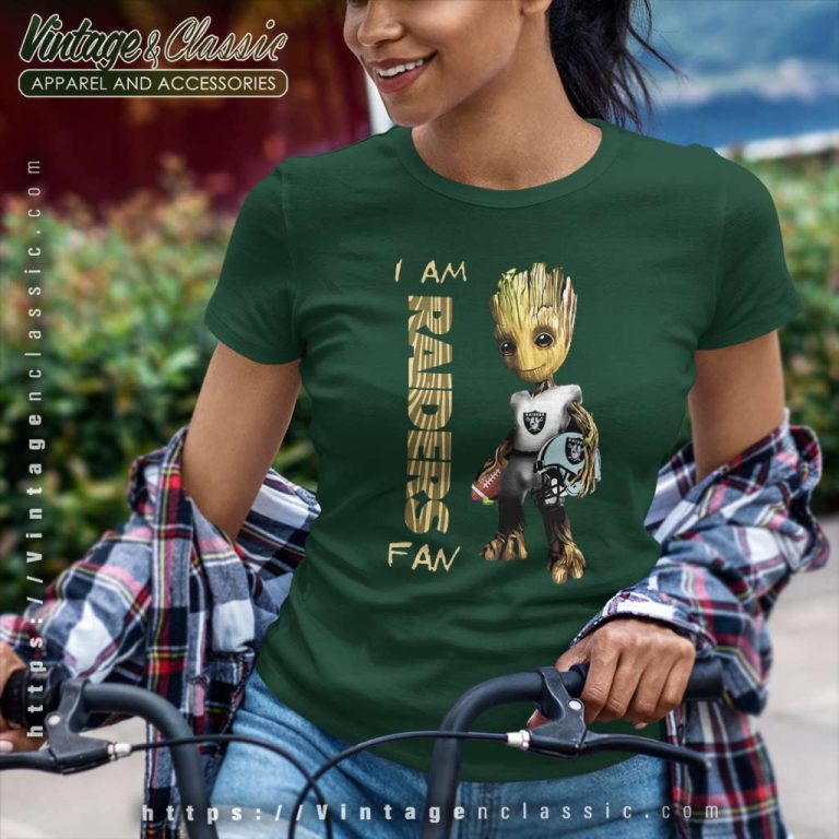 Baby Groot I Am Las Vegas Raiders Women TShirt Baby Groot I Am Las Vegas Raiders Women TShirt