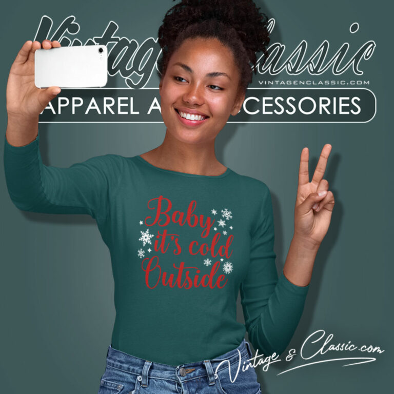 Baby Its Cold Cutsicle Christmas Long Sleeve Tee Baby Its Cold Cutsicle Christmas Long Sleeve Tee