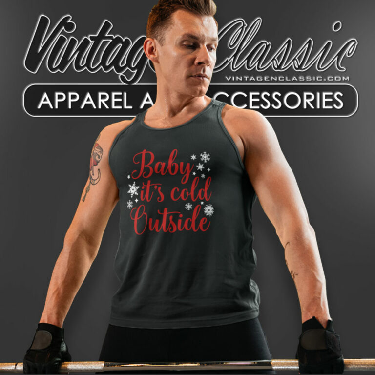 Baby Its Cold Cutsicle Christmas Tank Top Racerback Baby Its Cold Cutsicle Christmas Tank Top Racerback