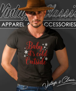 Baby Its Cold Cutsicle Christmas Shirt 5 Baby Its Cold Cutsicle Christmas V Neck TShirt