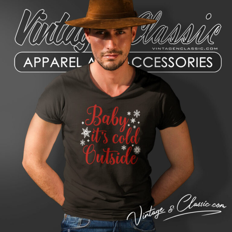 Baby Its Cold Cutsicle Christmas V Neck TShirt Baby Its Cold Cutsicle Christmas V Neck TShirt