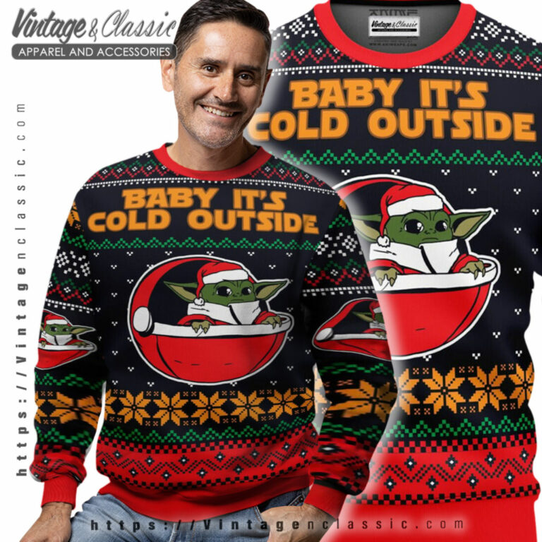 Baby Its Cold Outside Star Wars Ugly Sweater Men Ugly Sweater Baby Its Cold Outside Star Wars Ugly Sweater Men Ugly Sweater