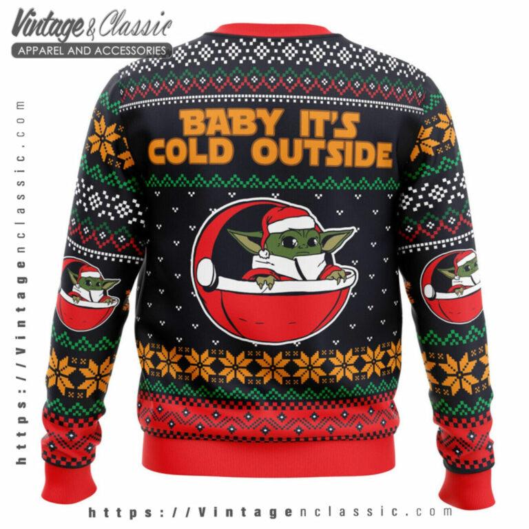 Baby Its Cold Outside Star Wars Ugly Sweater back Ugly Christmas Sweater Baby Its Cold Outside Star Wars Ugly Sweater back Ugly Christmas Sweater