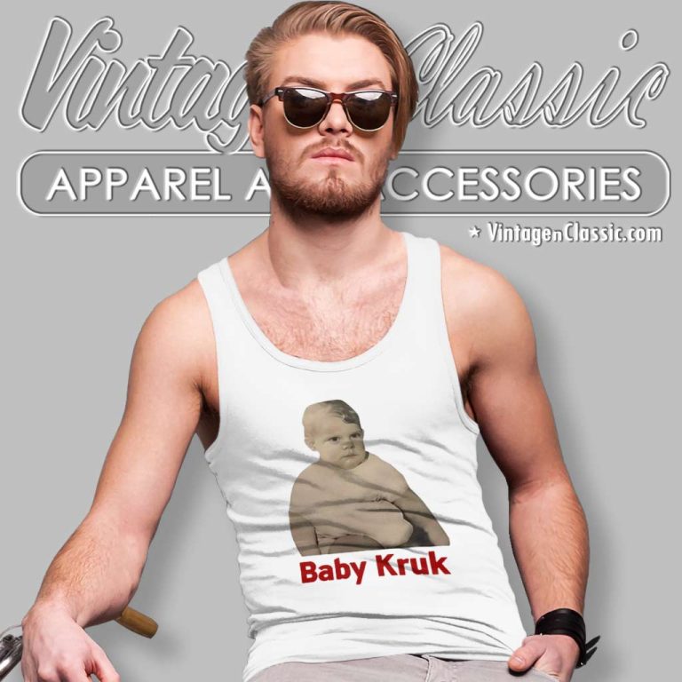 Baby Kruk Shirt John Kruk Philadelphia Phillies Tank Top Racerback Baby Kruk Shirt John Kruk Philadelphia Phillies Tank Top Racerback