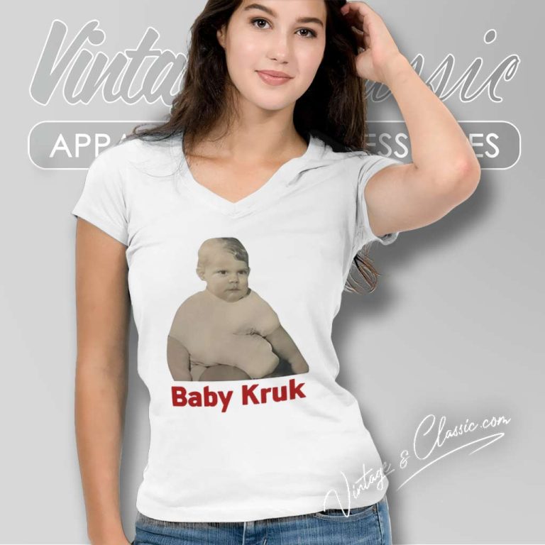 Baby Kruk Shirt John Kruk Philadelphia Phillies V Neck TShirt Baby Kruk Shirt John Kruk Philadelphia Phillies V Neck TShirt