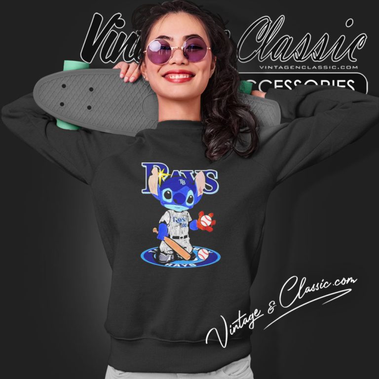 Baby Stitch Tampa Bay Rays Logo Sweatshirt Baby Stitch Tampa Bay Rays Logo Sweatshirt