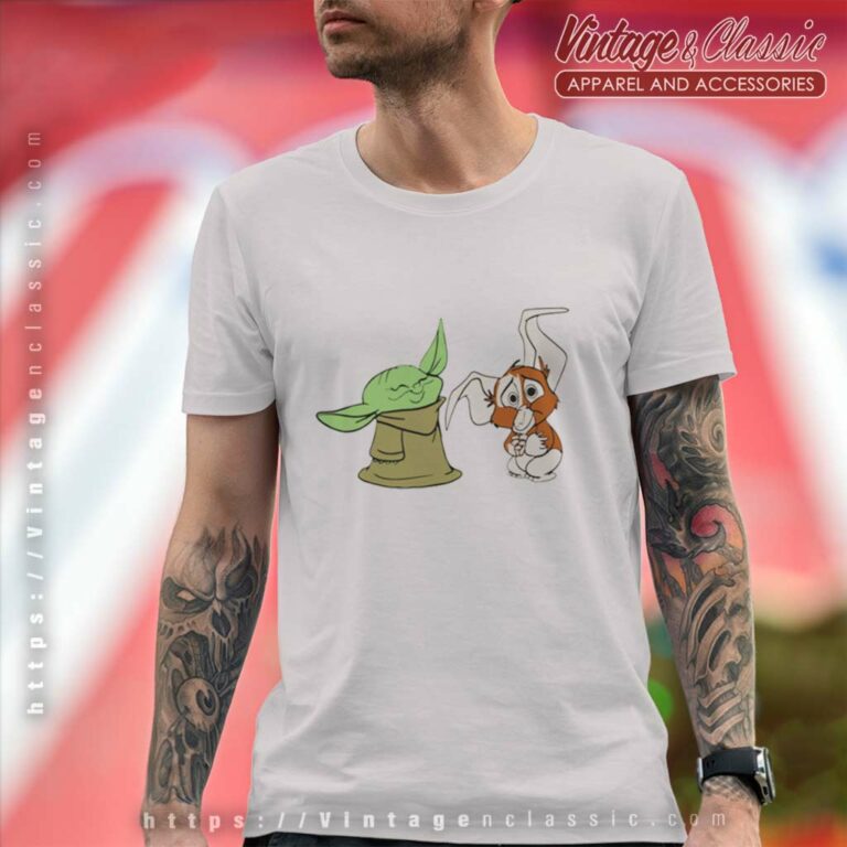 Baby Yoda And Gizmo Friendship T Shirt Baby Yoda And Gizmo Friendship T Shirt