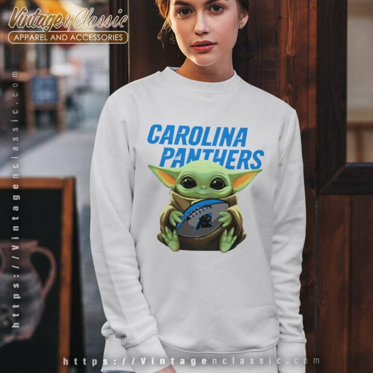 Baby Yoda Carolina Panthers Sweatshirt Baby Yoda Carolina Panthers Sweatshirt