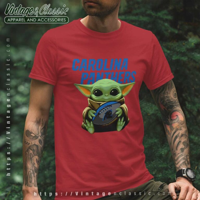 Baby Yoda Carolina Panthers T Shirt Baby Yoda Carolina Panthers T Shirt