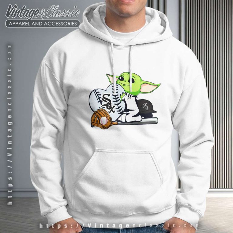 Baby Yoda Chicago White Sox Hoodie Baby Yoda Chicago White Sox Hoodie