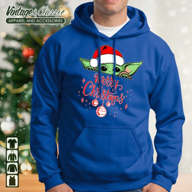 Baby Yoda Christmas Shirt Disney Christmas Hoodie Baby Yoda Christmas Shirt Disney Christmas Hoodie