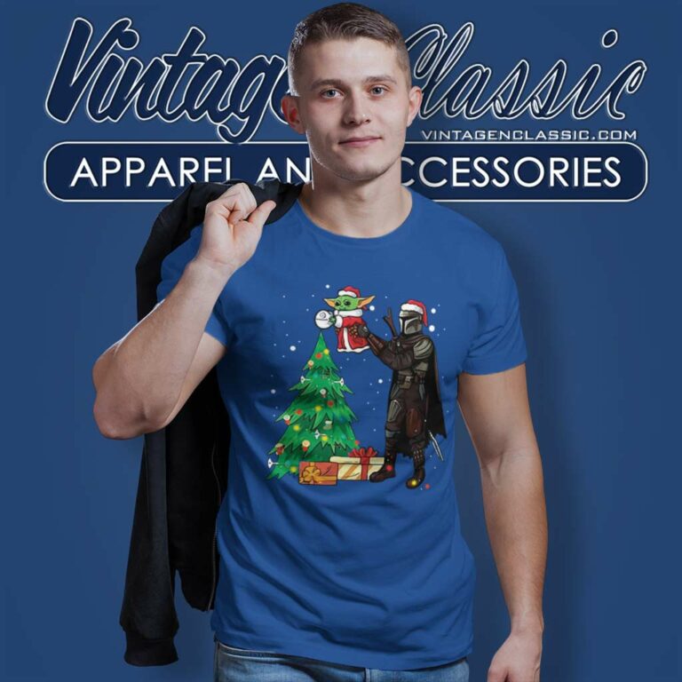 Baby Yoda Darth Vader Christmas T Shirt Baby Yoda Darth Vader Christmas T Shirt