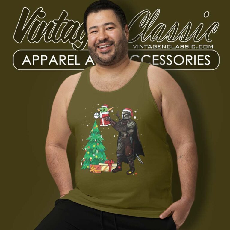 Baby Yoda Darth Vader Christmas Tank Top Racerback Baby Yoda Darth Vader Christmas Tank Top Racerback