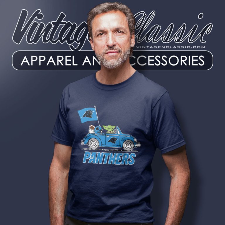 Baby Yoda Driving Car Carolina Panthers T Shirt Baby Yoda Driving Car Carolina Panthers T Shirt