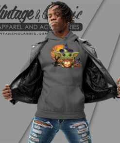 Baby Yoda Halloween Pumpkin Hoodie
