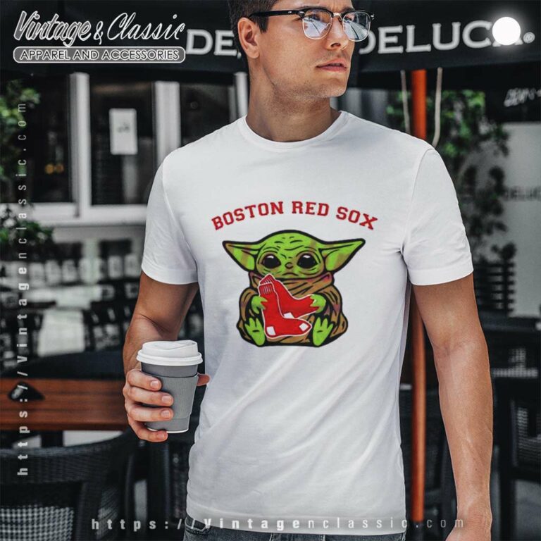 Baby Yoda Hug Logo Boston Red Sox Sport TShirt Baby Yoda Hug Logo Boston Red Sox Sport TShirt
