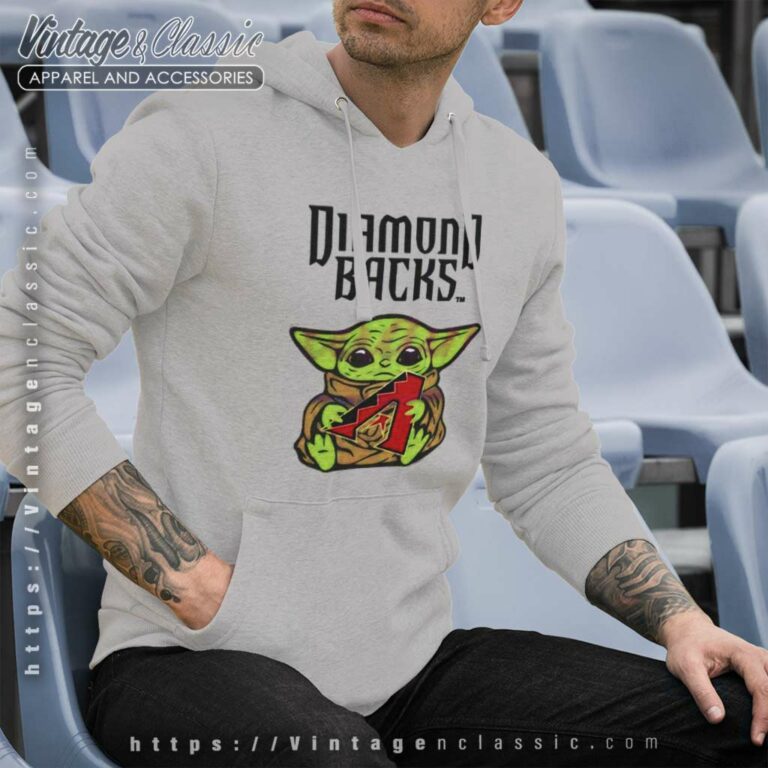 Baby Yoda Hug Logo Diamondbacks Sport Hoodie Baby Yoda Hug Logo Diamondbacks Sport Hoodie
