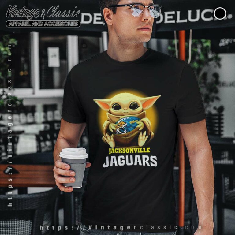 Baby Yoda Hug Rugby Jacksonville Jaguars T Shirt Baby Yoda Hug Rugby Jacksonville Jaguars T Shirt