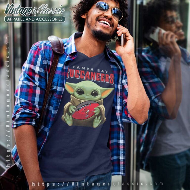 Baby Yoda Hug Tampa Bay Buccaneers Star Wars Mandalorian V Neck TShirt Baby Yoda Hug Tampa Bay Buccaneers Star Wars Mandalorian V Neck TShirt