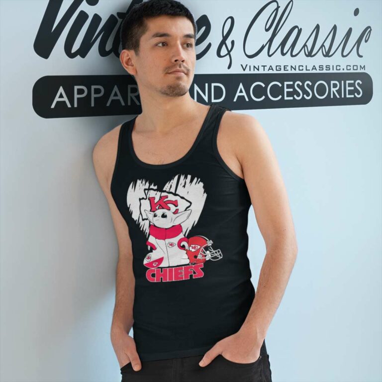 Baby Yoda Love Kansas City Chiefs Tank Top Racerback Baby Yoda Love Kansas City Chiefs Tank Top Racerback