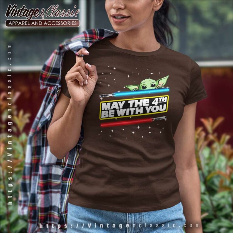 Baby Yoda May The 4th Be With You Women TShirt Baby Yoda May The 4th Be With You Women TShirt