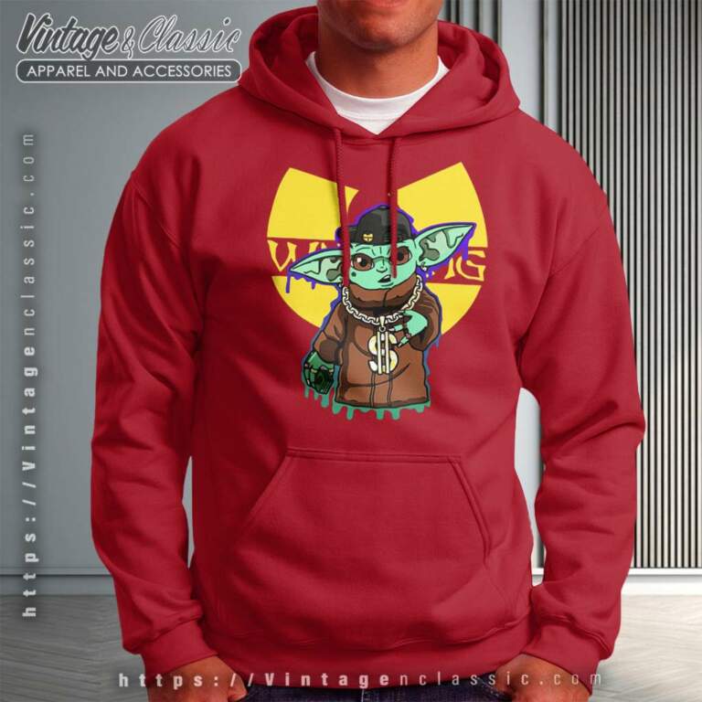 Baby Yoda Rapper Wu Tang Hoodie Baby Yoda Rapper Wu Tang Hoodie