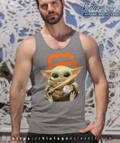 Baby Yoda San Francisco Giants Tank Top Racerback