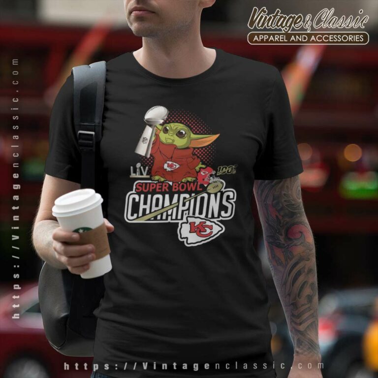 Baby Yoda Super Bowl Champion Kansas City Chiefs T Shirt Baby Yoda Super Bowl Champion Kansas City Chiefs T Shirt