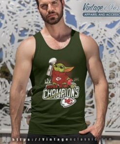 Baby Yoda Super Bowl Champion Kansas City Chiefs Shirt 4 Baby Yoda Super Bowl Champion Kansas City Chiefs Tank Top Racerback