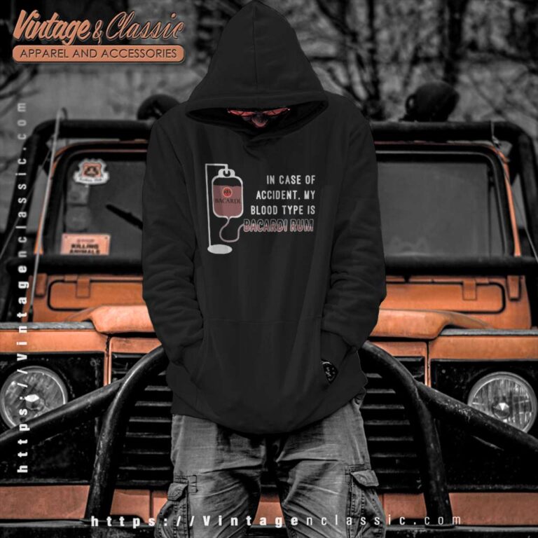 Bacardi Rum Funny Hoodie Bacardi Rum Funny Hoodie