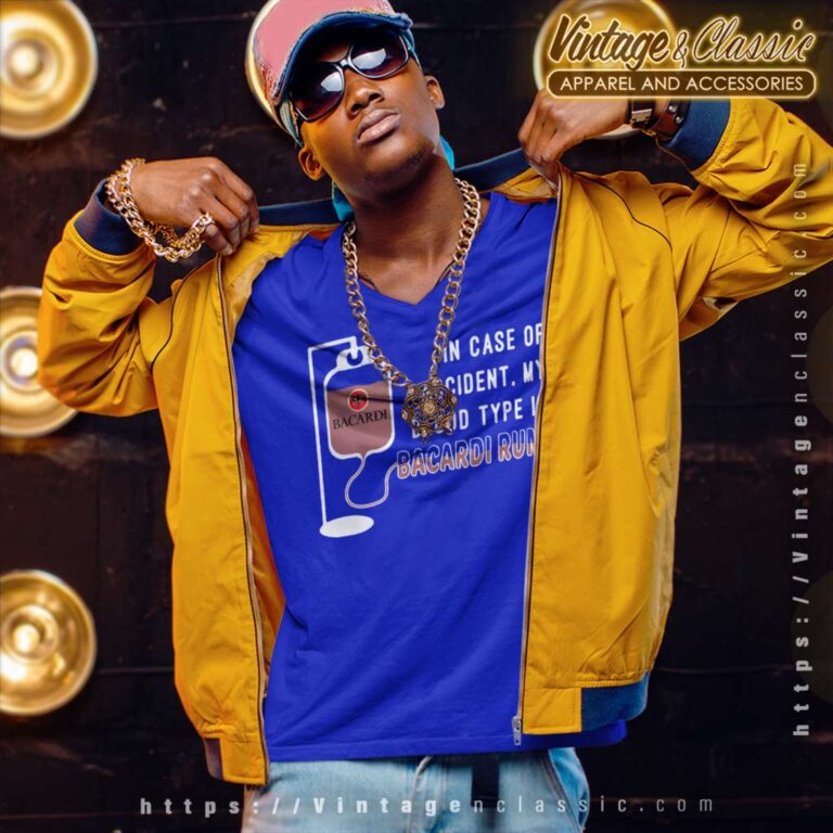 Bacardi Rum Funny V Neck TShirt Bacardi Rum Funny V Neck TShirt