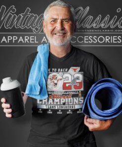 Back To Back Texas Longhorn Volleyball National Champions 2023 Division I V Neck TShirt