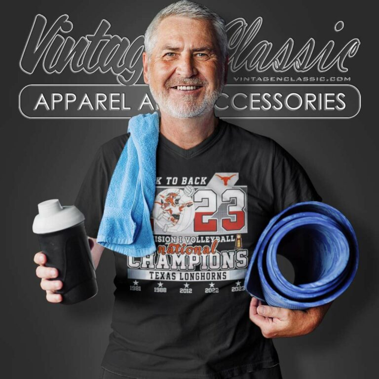 Back To Back Texas Longhorn Volleyball National Champions 2023 Division I V Neck TShirt Back To Back Texas Longhorn Volleyball National Champions 2023 Division I V Neck TShirt