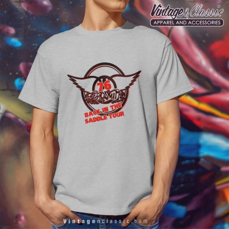 Back in The Saddle 76 Aerosmith Shirt Men T shirt Back in The Saddle 76 Aerosmith Shirt Men T shirt