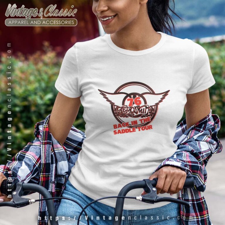 Back in The Saddle 76 Aerosmith Shirt Women T shirt Back in The Saddle 76 Aerosmith Shirt Women T shirt