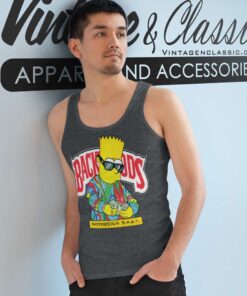Backwoods Bart Simpson Notorious Tank Top Racerback
