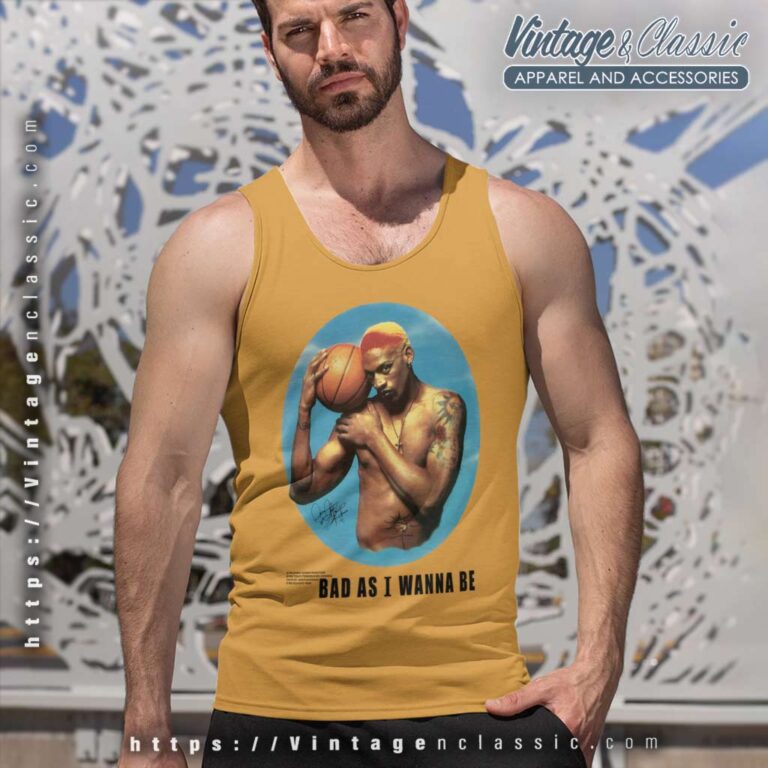 Bad As I Wanna Be Dennis Rodman Chicago Bull Legend Nba Tank Top Racerback Bad As I Wanna Be Dennis Rodman Chicago Bull Legend Nba Tank Top Racerback