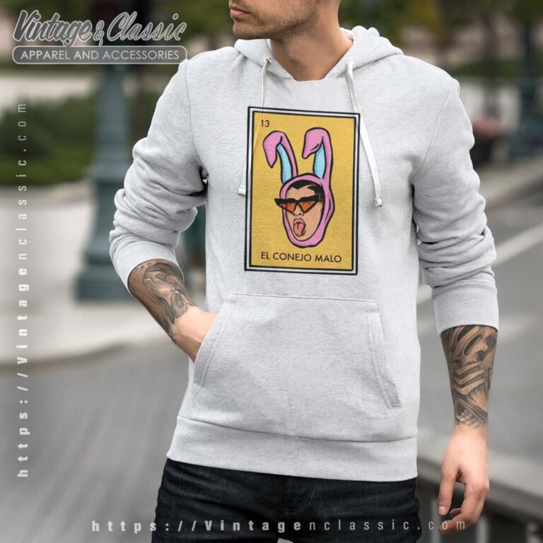 Bad Bunny El Conejo Malo Album Hoodie Bad Bunny El Conejo Malo Album Hoodie