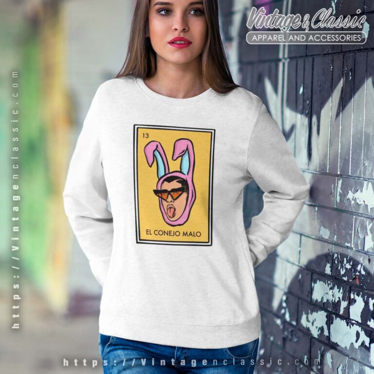 Bad Bunny El Conejo Malo Album Sweatshirt Bad Bunny El Conejo Malo Album Sweatshirt