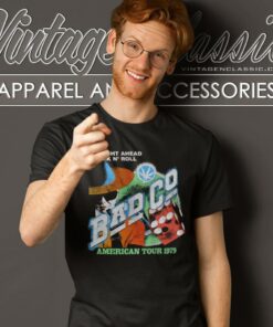 Bad Company Shirt American Tour 1979 Vintage Distressed T Shirt