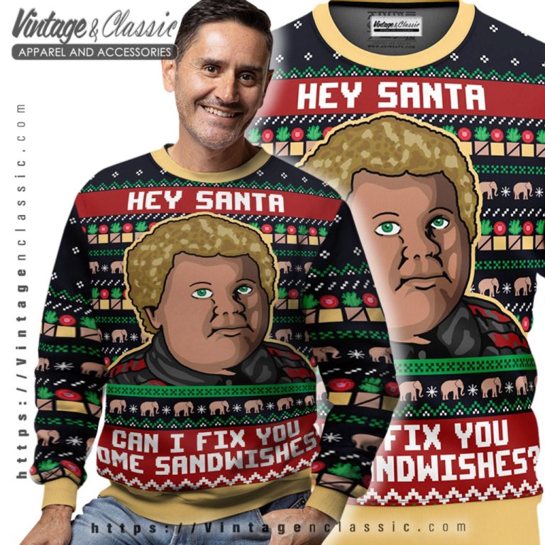 Bad Santa Thurman Merman Ugly Christmas Sweater Men Ugly Sweater Bad Santa Thurman Merman Ugly Christmas Sweater Men Ugly Sweater