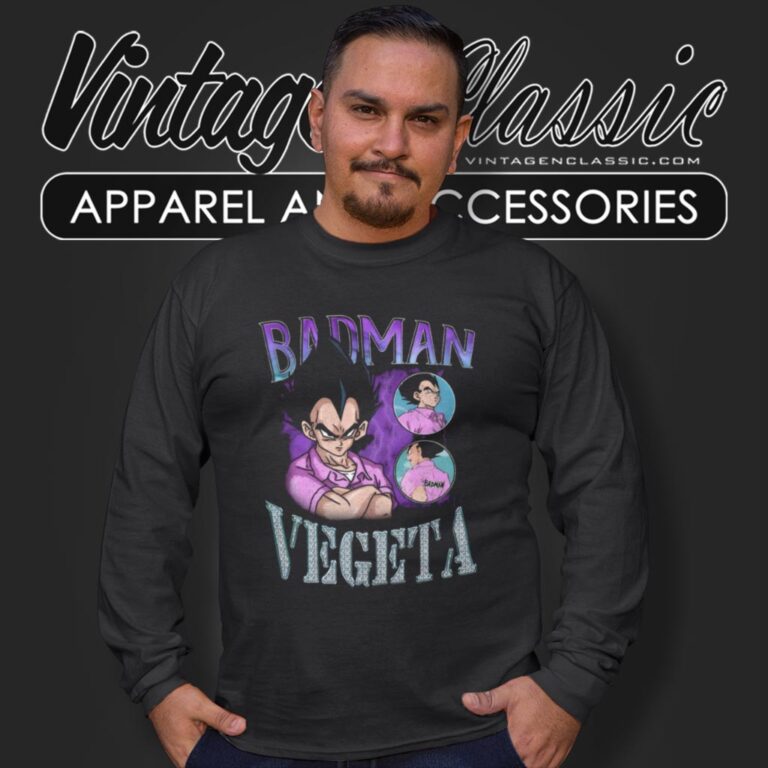 Badman Vegeta Long Sleeve Tee Badman Vegeta Long Sleeve Tee