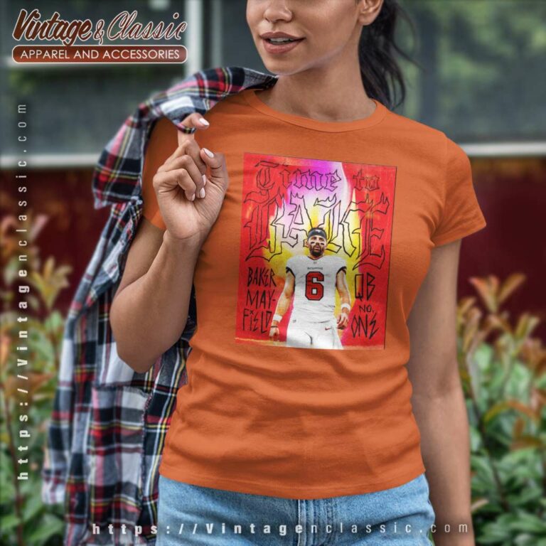 Baker Mayfield Qb No One Time To Bake Tampa Bay Buccaneers Women TShirt Baker Mayfield Qb No One Time To Bake Tampa Bay Buccaneers Women TShirt