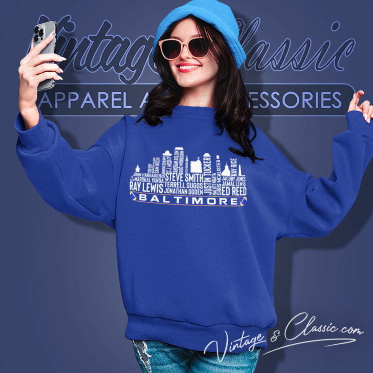 Baltimore Football Team All Time Legends Sweatshirt Baltimore Football Team All Time Legends Sweatshirt